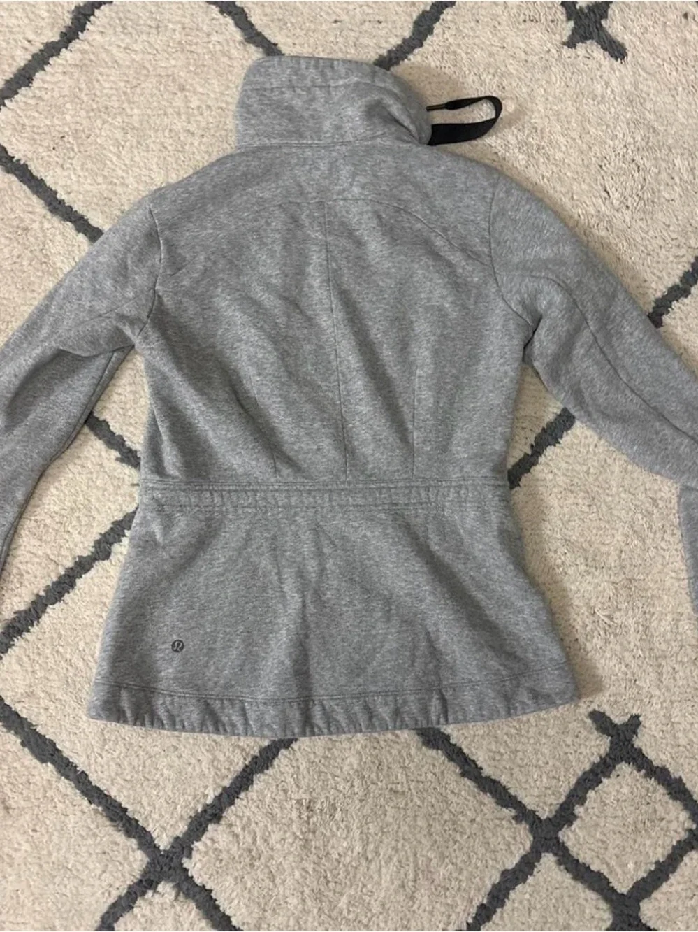 Lululemon Heather Gray Full-Zip Jacket